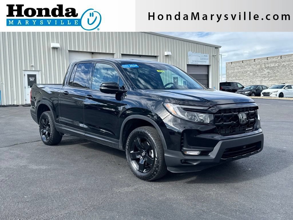 Certified 2024 Honda Ridgeline Black Edition image 1