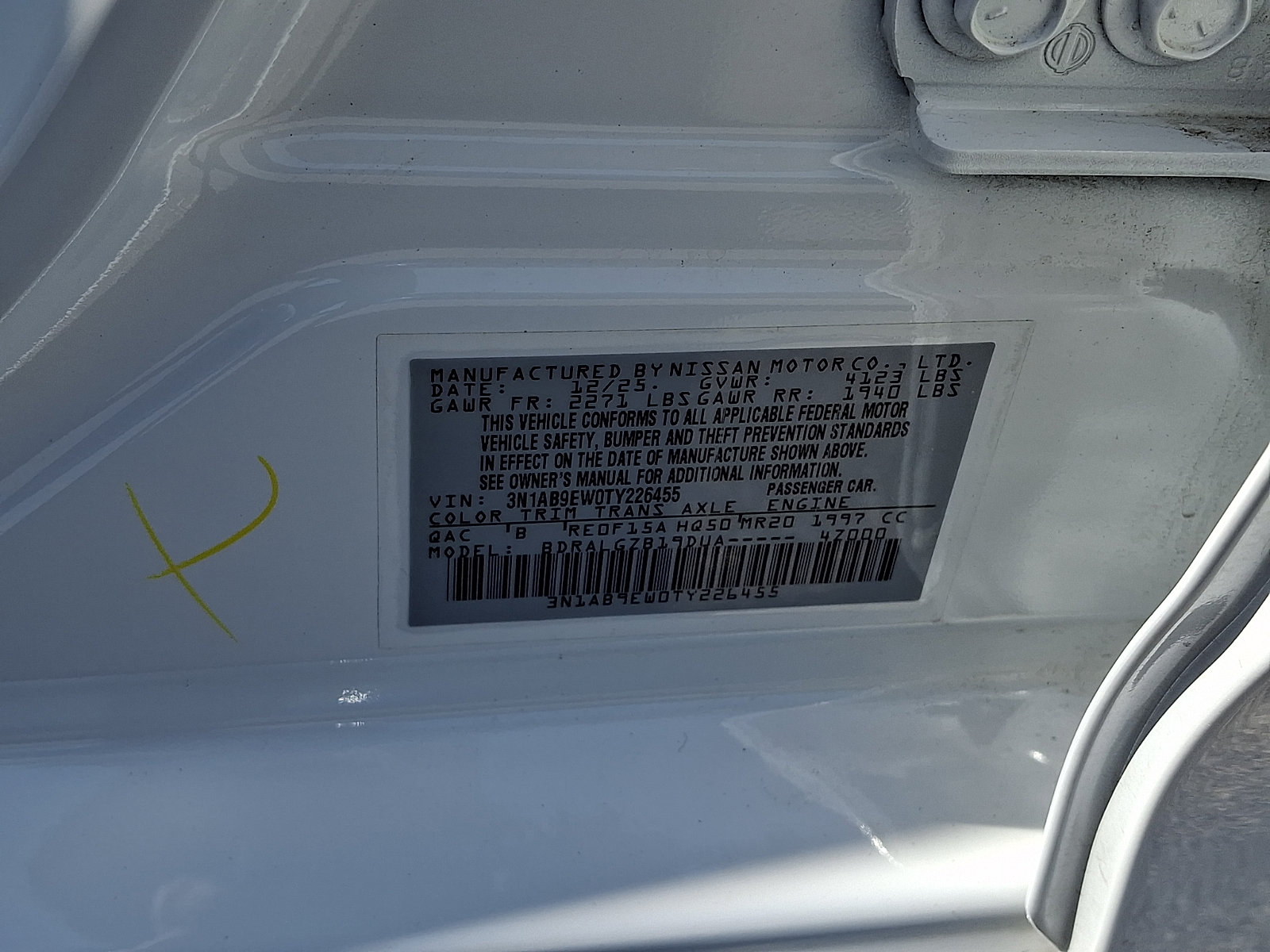 Used 2026 Nissan Sentra SL w/ Floor Mat Package FWD image 26