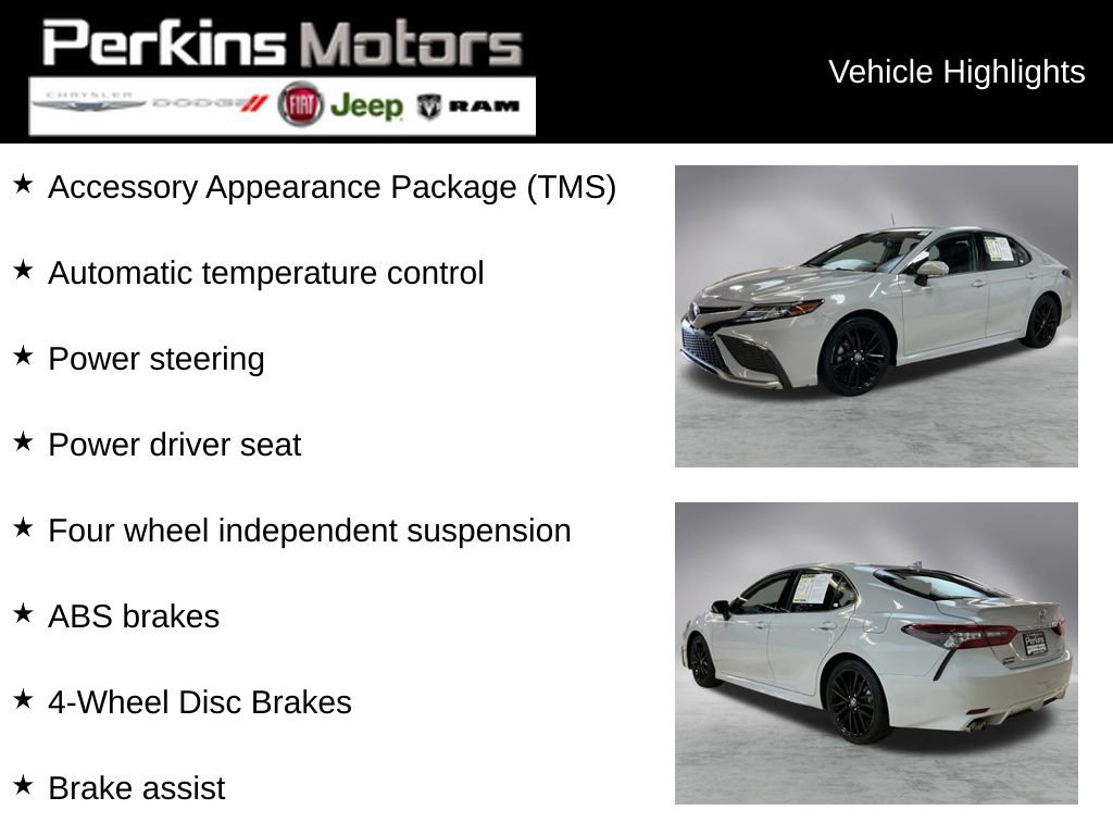 Used 2024 Toyota Camry XSE image 2