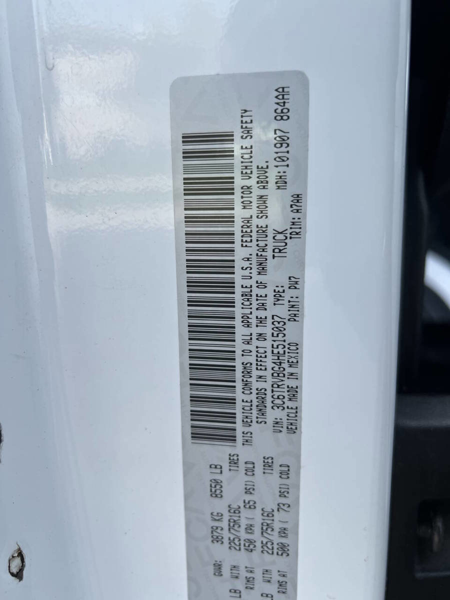 Used 2017 RAM ProMaster 1500 FWD image 25