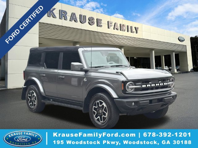 Certified 2022 Ford Bronco Outer Banks AWD/4WD image 1