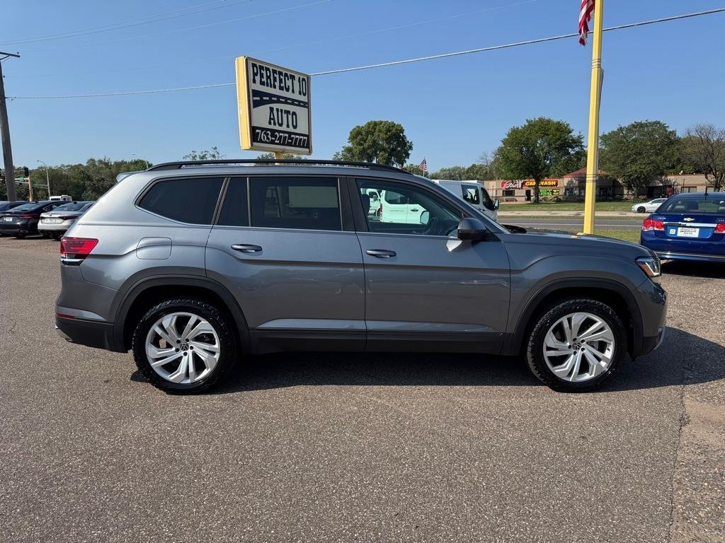 Used 2021 Volkswagen Atlas SE w/ Panoramic Sunroof Package AWD/4WD image 3
