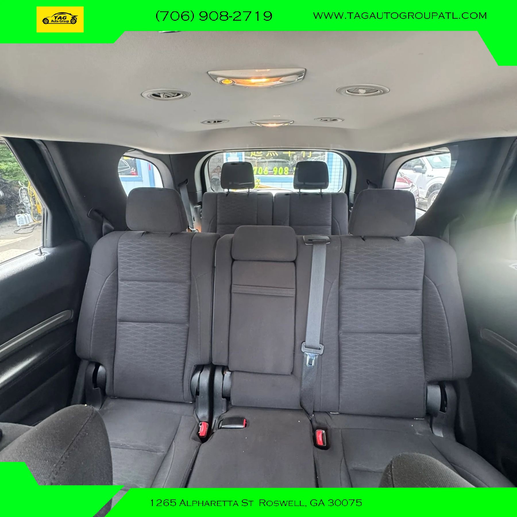Used 2018 Dodge Durango SXT w/ 3rd Row Seating Group RWD image 23