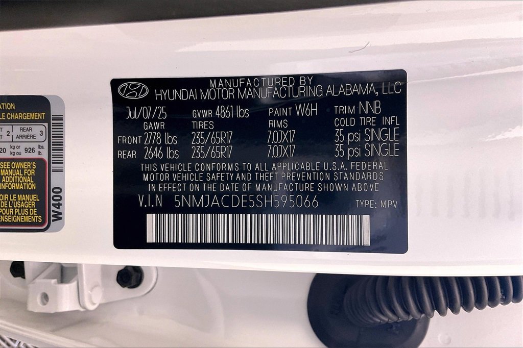 New 2025 Hyundai Tucson SE image 13