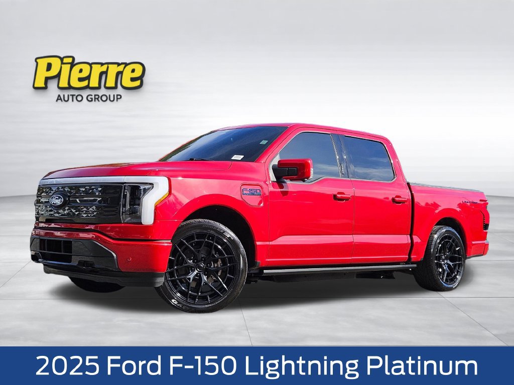 Certified 2025 Ford F150 Lightning Platinum AWD/4WD 360° Tour