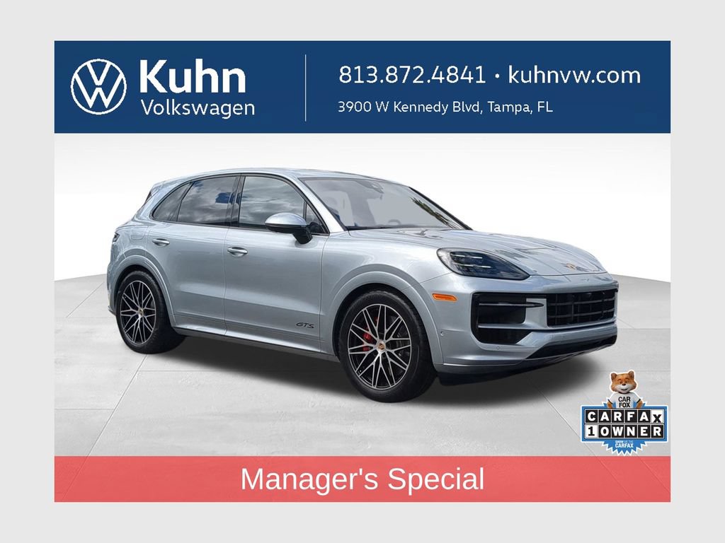 Used 2025 Porsche Cayenne GTS AWD/4WD image 1