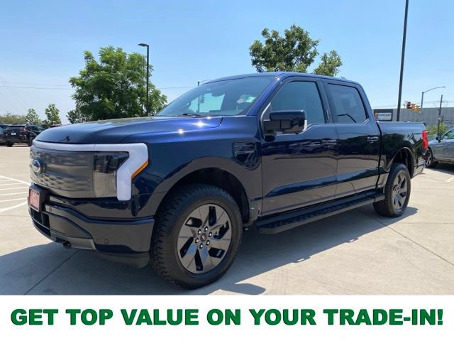 Used 2023 Ford F150 Lightning Lariat w/ Tow Technology Package AWD/4WD image 1