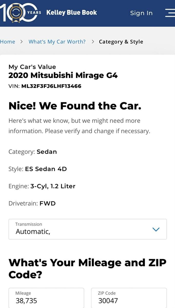 Used 2020 Mitsubishi Mirage G4 ES image 9