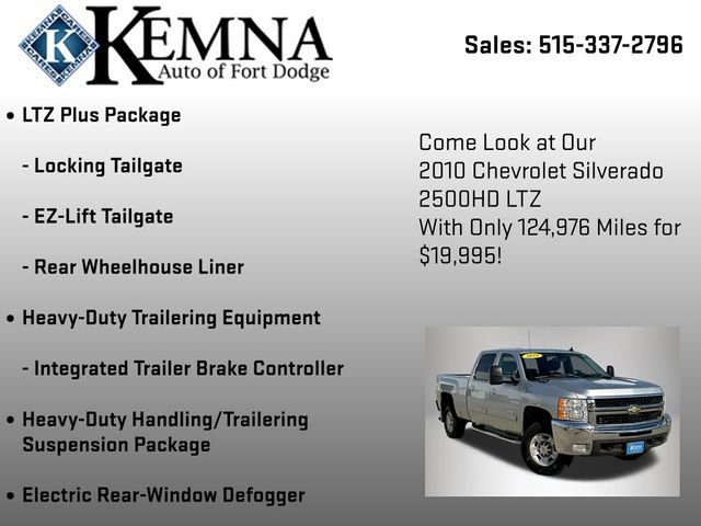 Used 2010 Chevrolet Silverado 2500 LTZ w/ Convenience Package image 13