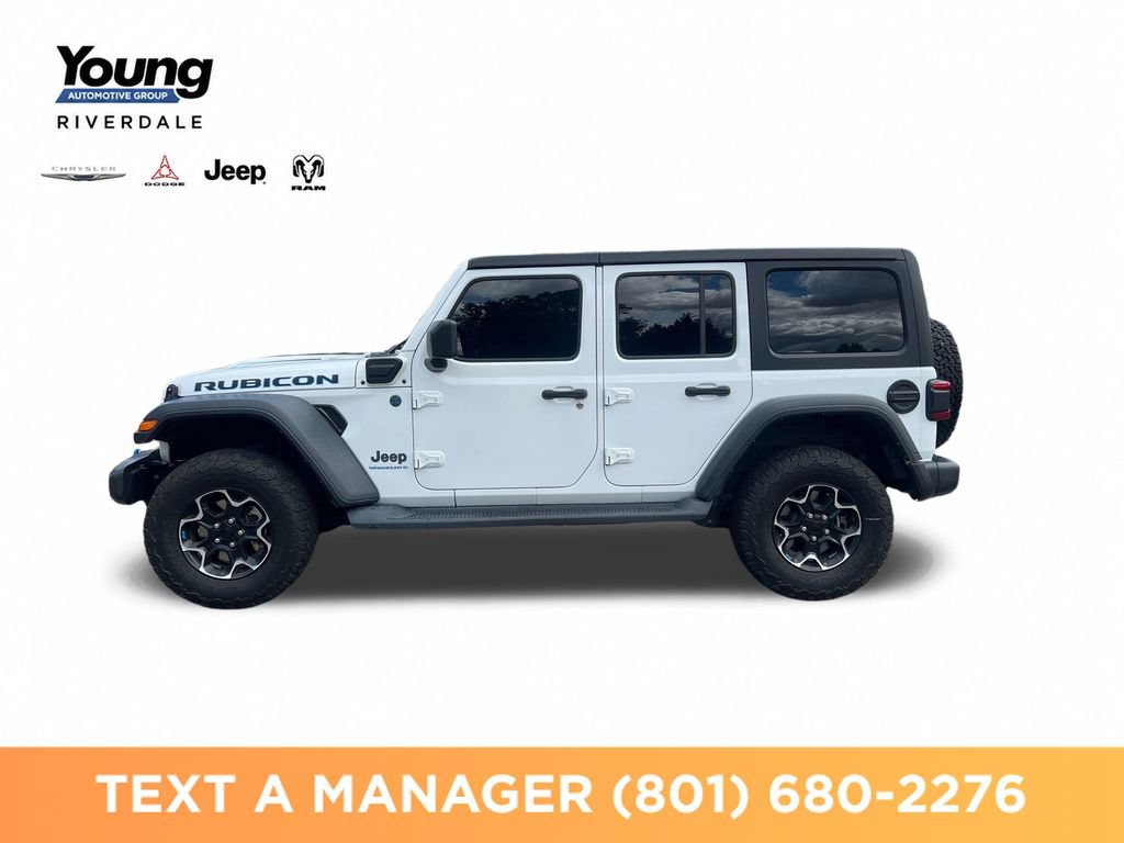 Used 2023 Jeep Wrangler Unlimited Rubicon 4xe AWD/4WD image 2