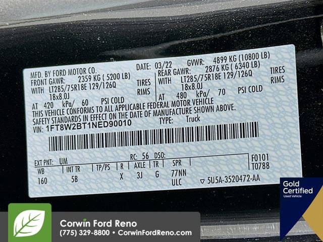 Used 2022 Ford F250 Lariat w/ Tremor Off-Road Package image 35