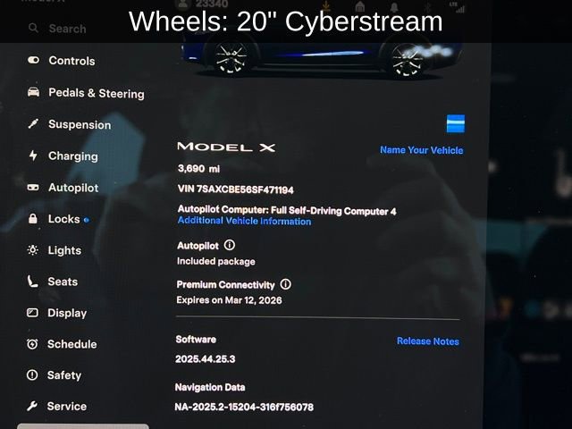 Used 2025 Tesla Model X image 3