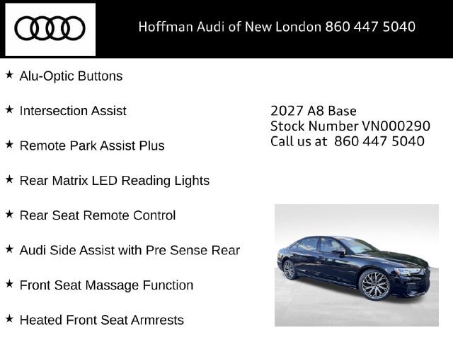 New 2027 Audi A8 L 3.0T AWD/4WD image 36