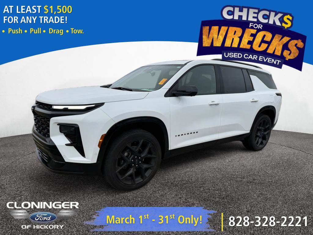 Used 2024 Chevrolet Traverse RS video 1