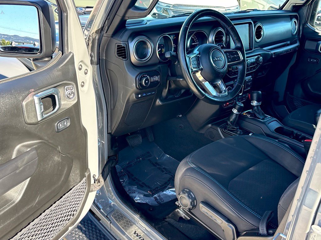 Certified 2022 Jeep Wrangler Unlimited Rubicon 4xe w/ Steel Bumper Group AWD/4WD image 9