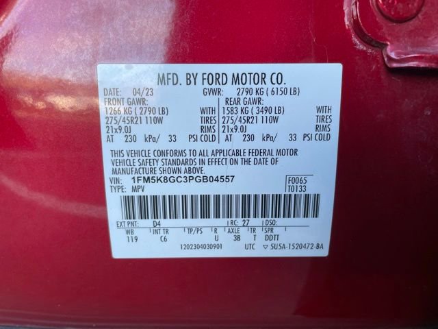 Used 2023 Ford Explorer ST w/ Equipment Group 401A image 40