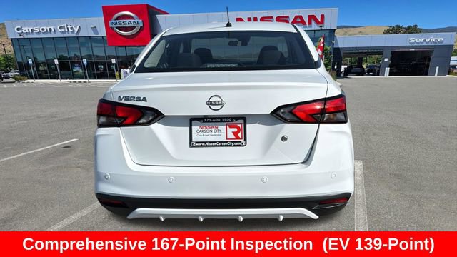 Certified 2025 Nissan Versa S w/ Trunk Package image 4