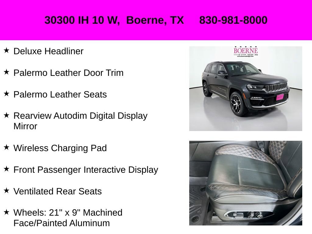 Used 2023 Jeep Grand Cherokee Summit image 38