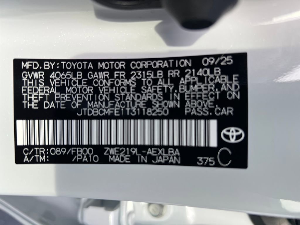 New 2026 Toyota Corolla LE image 25