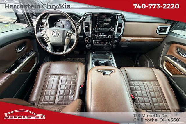 Used 2021 Nissan Titan Platinum Reserve w/ Off Road Protection Package AWD/4WD image 10
