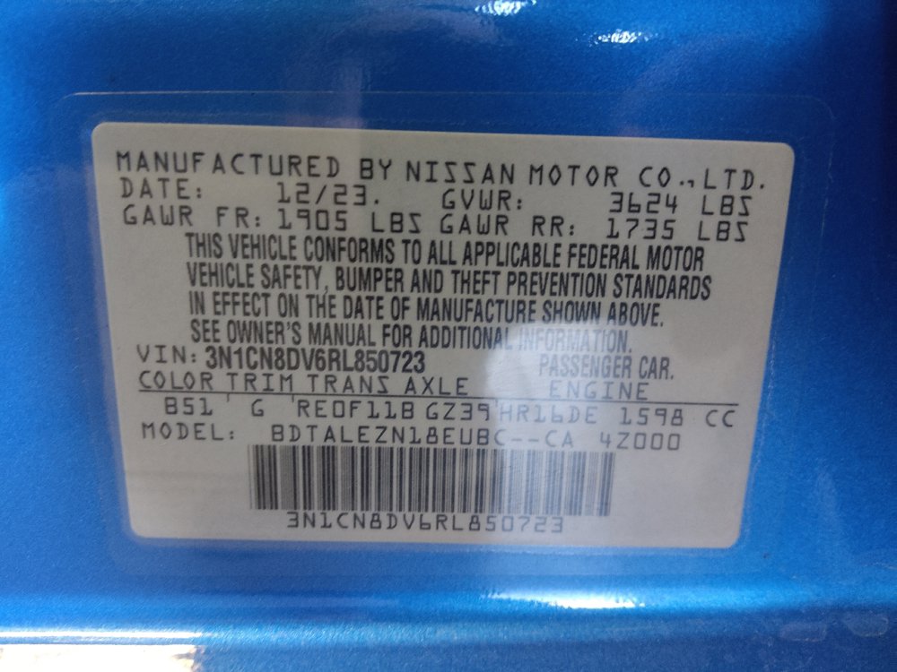 Used 2024 Nissan Versa S w/ S Plus Package FWD image 33