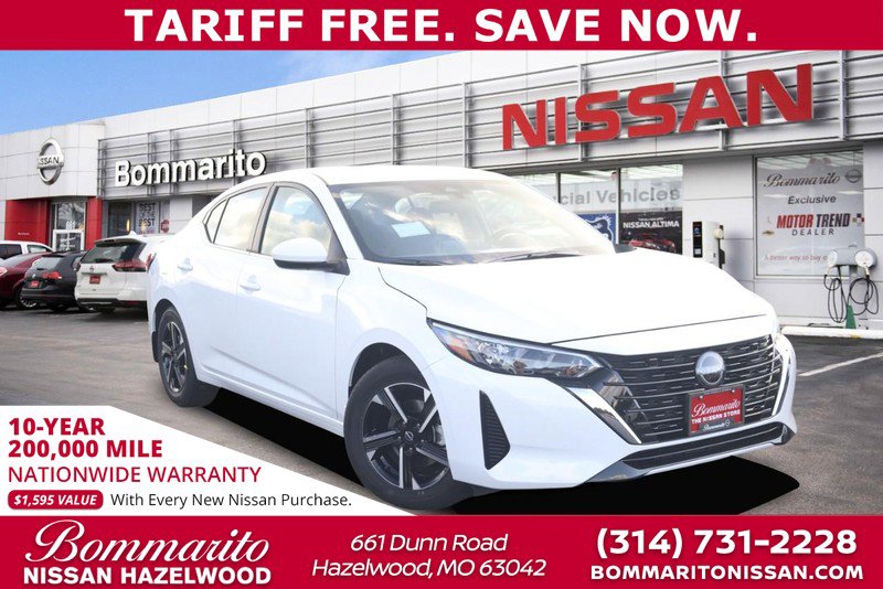 New 2025 Nissan Sentra SV w/ All-Weather Package