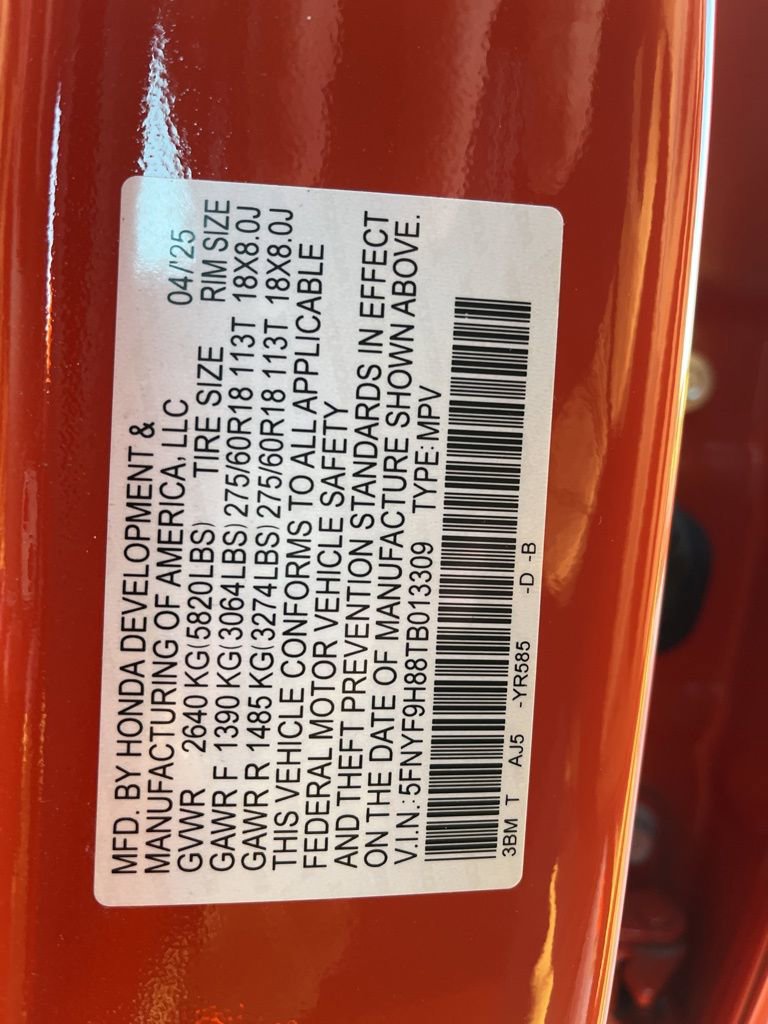 Certified 2026 Honda Passport TrailSport Elite image 9