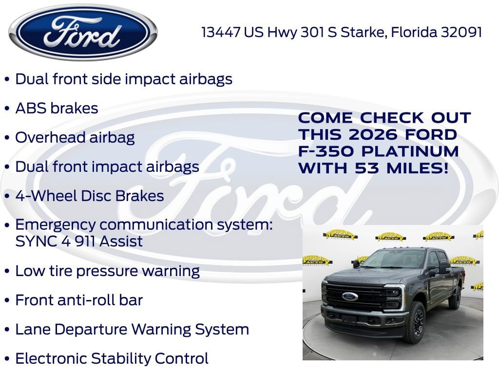 New 2026 Ford F350 Platinum image 30