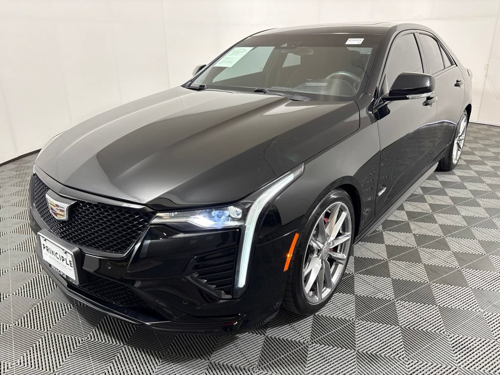 Used 2024 Cadillac CT4 V w/ Navigation Package RWD image 2