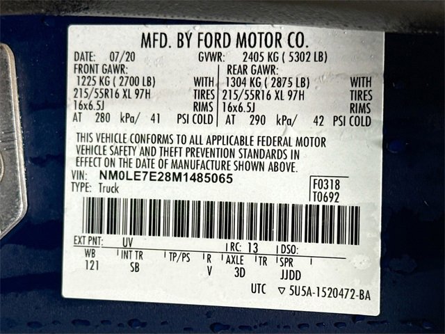 Used 2021 Ford Transit Connect XL image 30