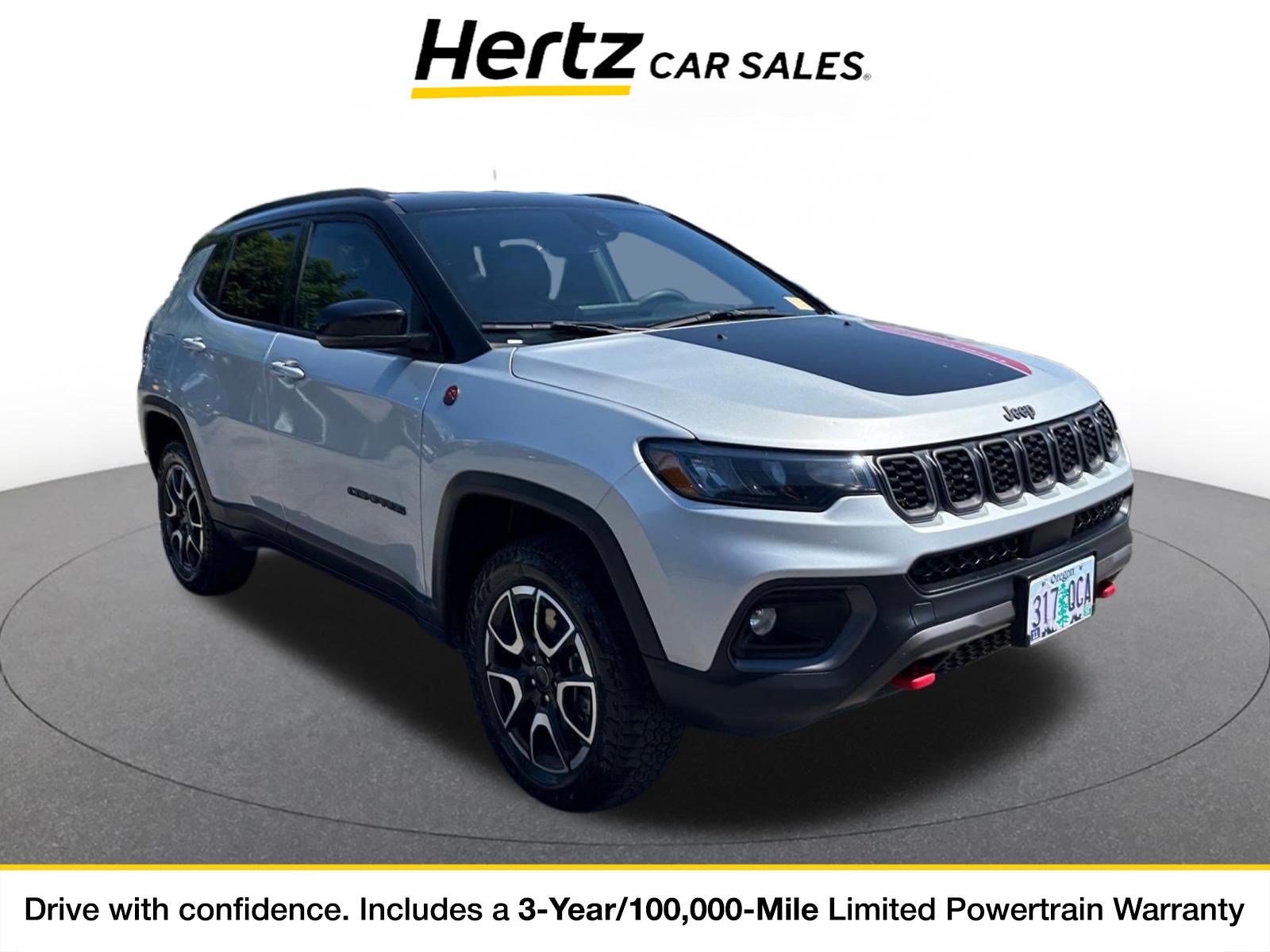 Used 2025 Jeep Compass Trailhawk AWD/4WD image 1