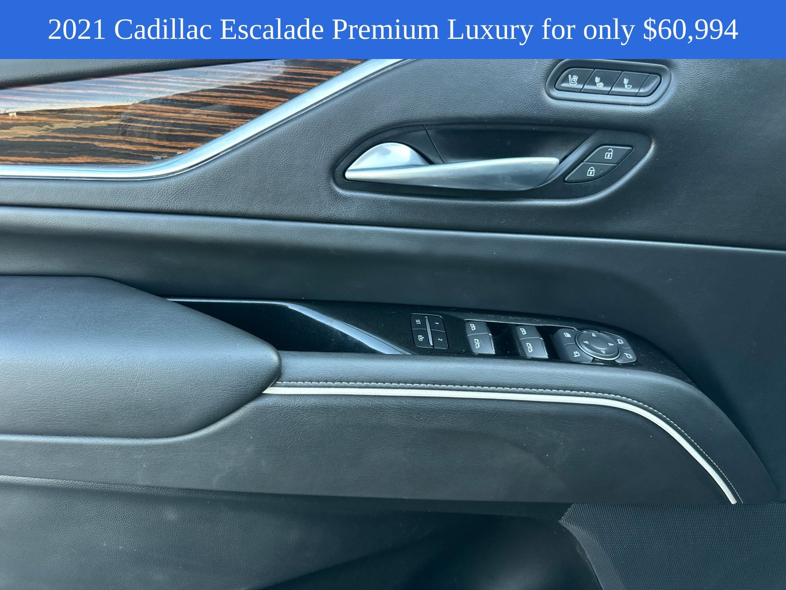 Used 2021 Cadillac Escalade Premium Luxury w/ LPO, Radiant Package AWD/4WD image 12