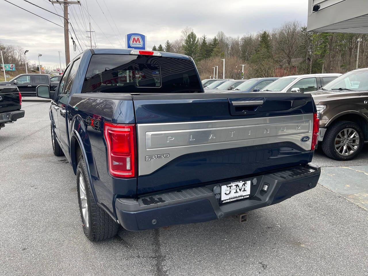 Used 2015 Ford F150 Platinum w/ Trailer Tow Package image 6