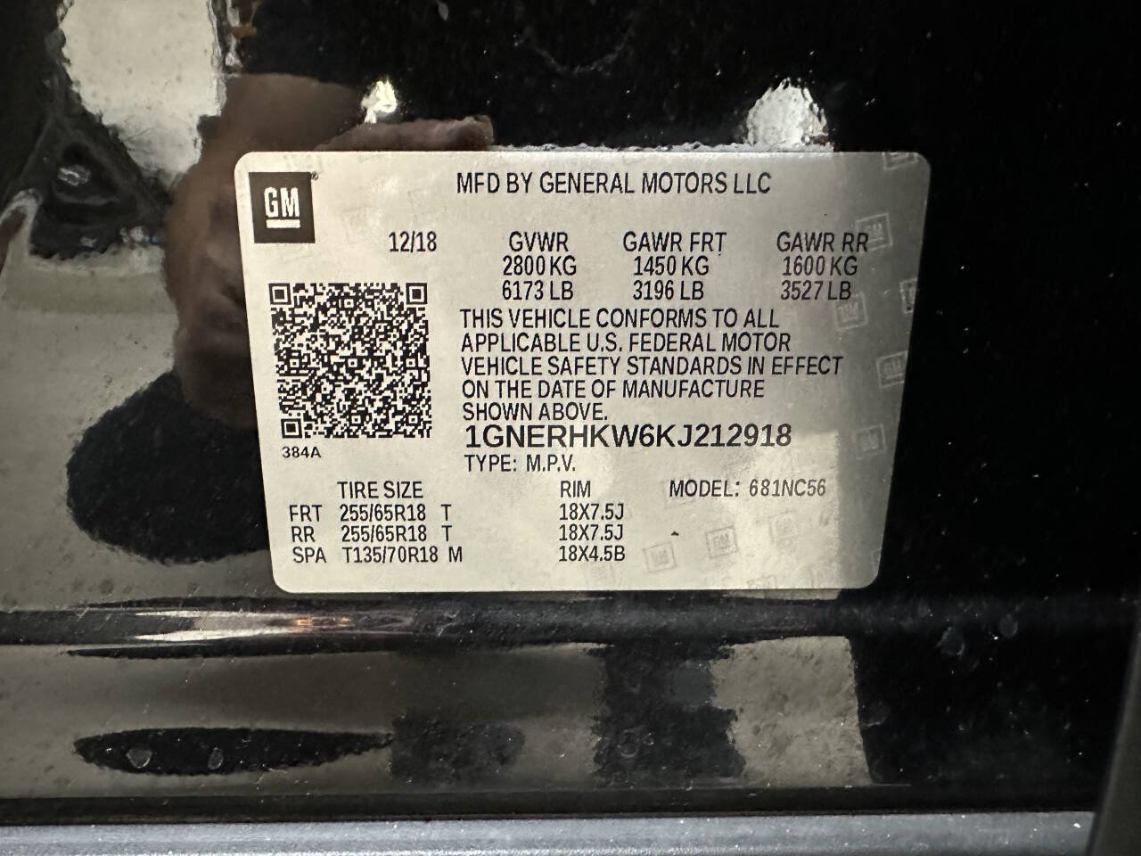 Used 2019 Chevrolet Traverse LT w/ LPO, Floor Liner Package FWD image 34