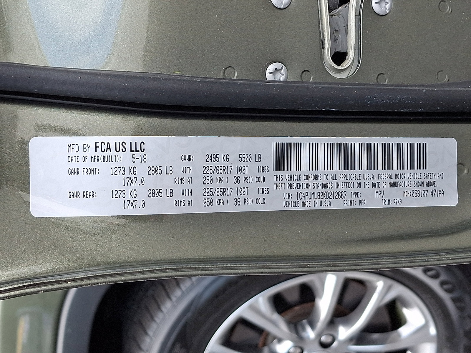 Certified 2019 Jeep Cherokee Latitude Plus AWD/4WD image 26