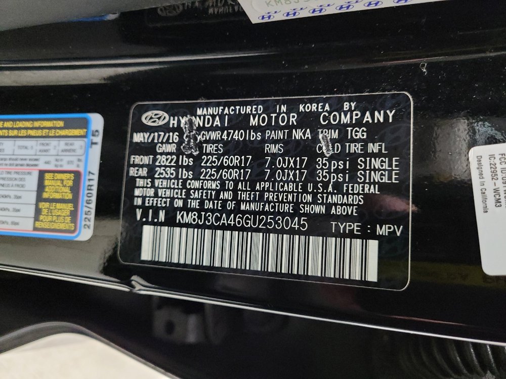Used 2016 Hyundai Tucson SE w/ Option Group 02 AWD/4WD image 33
