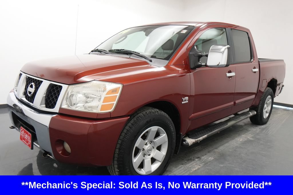 Used 2004 Nissan Titan LE w/ (SAB) Side-Airbag Pkg AWD/4WD image 3
