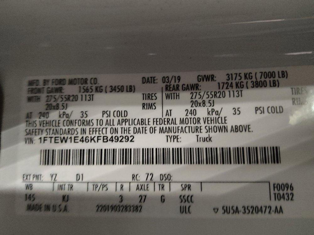 Used 2019 Ford F150 King Ranch w/ Equipment Group 601A Luxury image 33