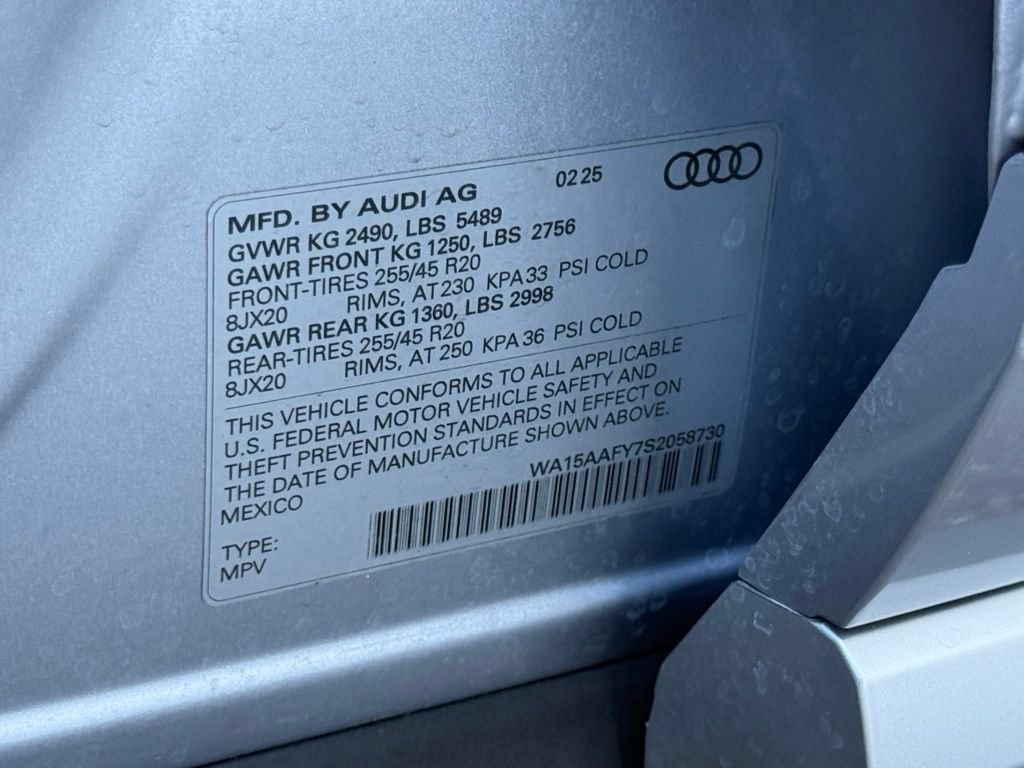 Used 2025 Audi Q5 2.0T Premium Plus w/ Premium Plus Package AWD/4WD image 77