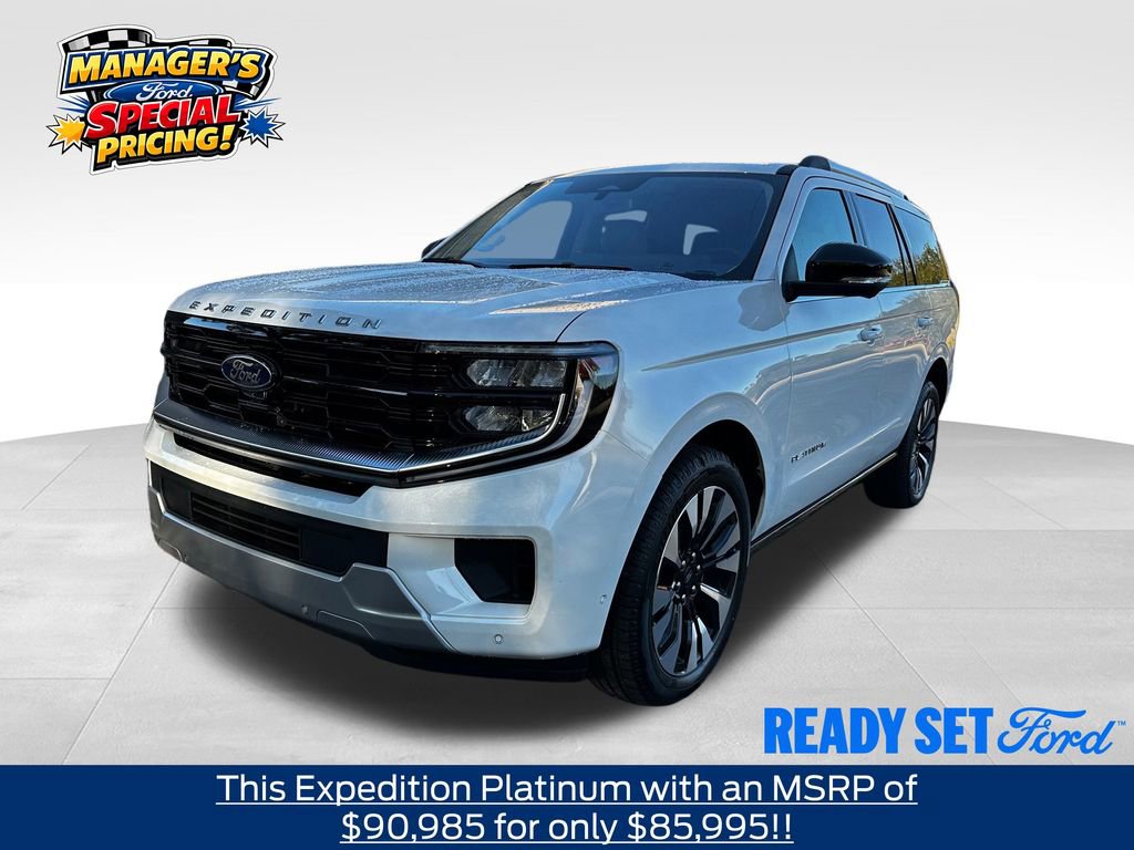 New 2025 Ford Expedition Platinum w/ Platinum Ultimate Package