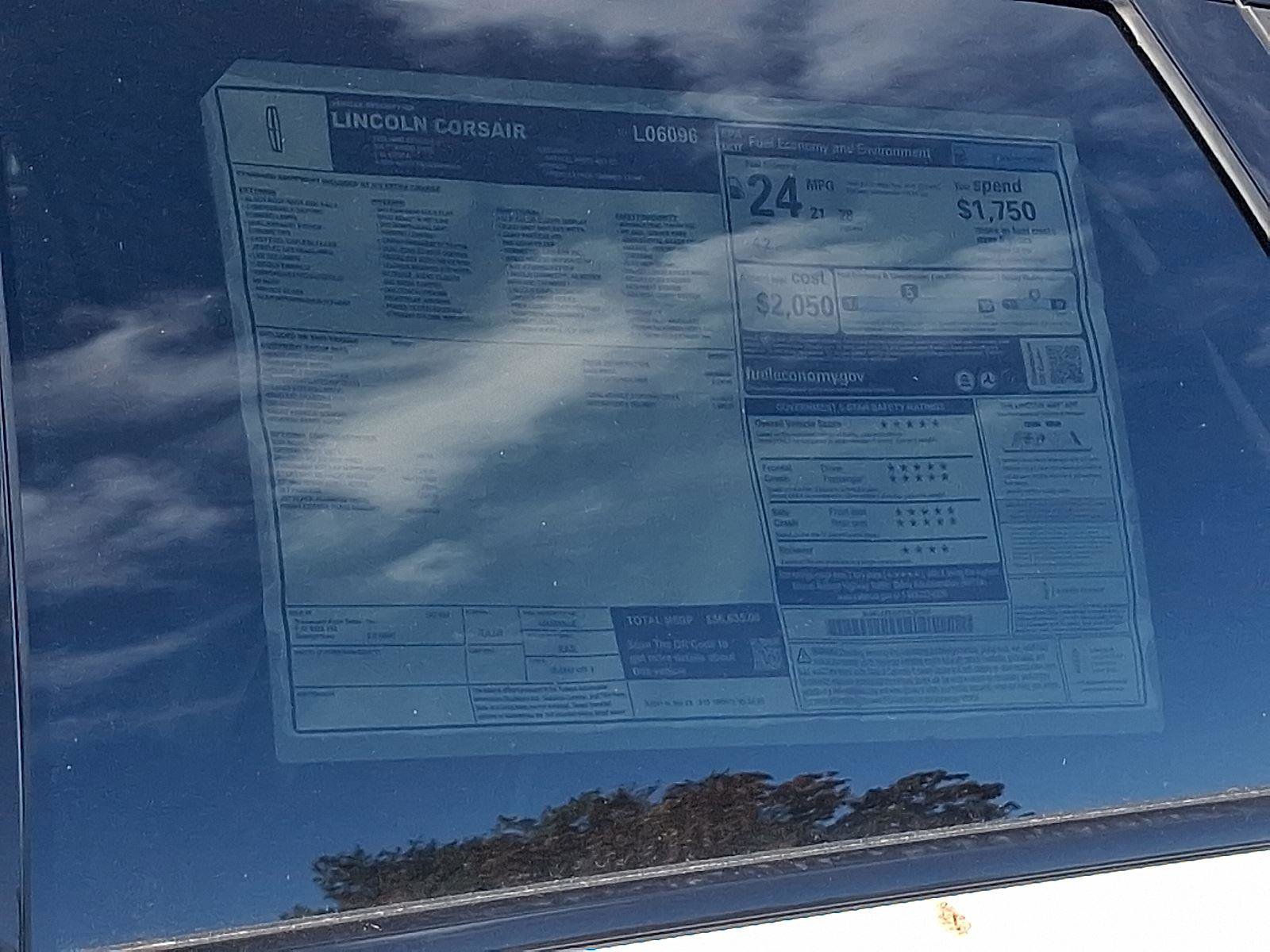 New 2026 Lincoln Corsair Reserve w/ Jet Appearance Package image 19