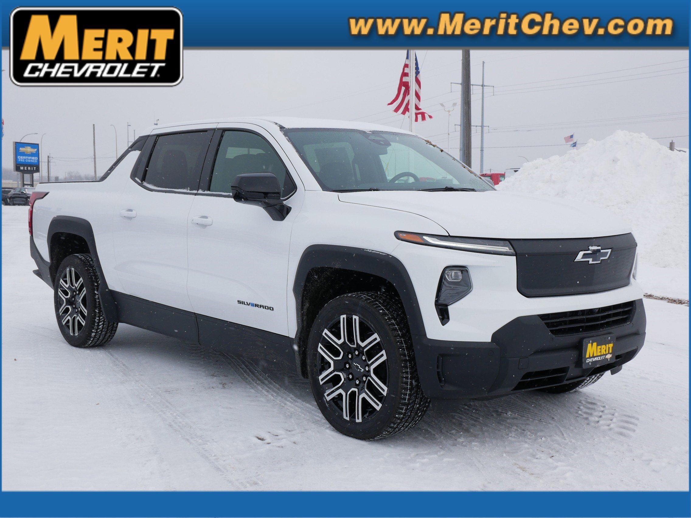 New 2026 Chevrolet Silverado EV W/T w/ LPO, Custom Package image 1