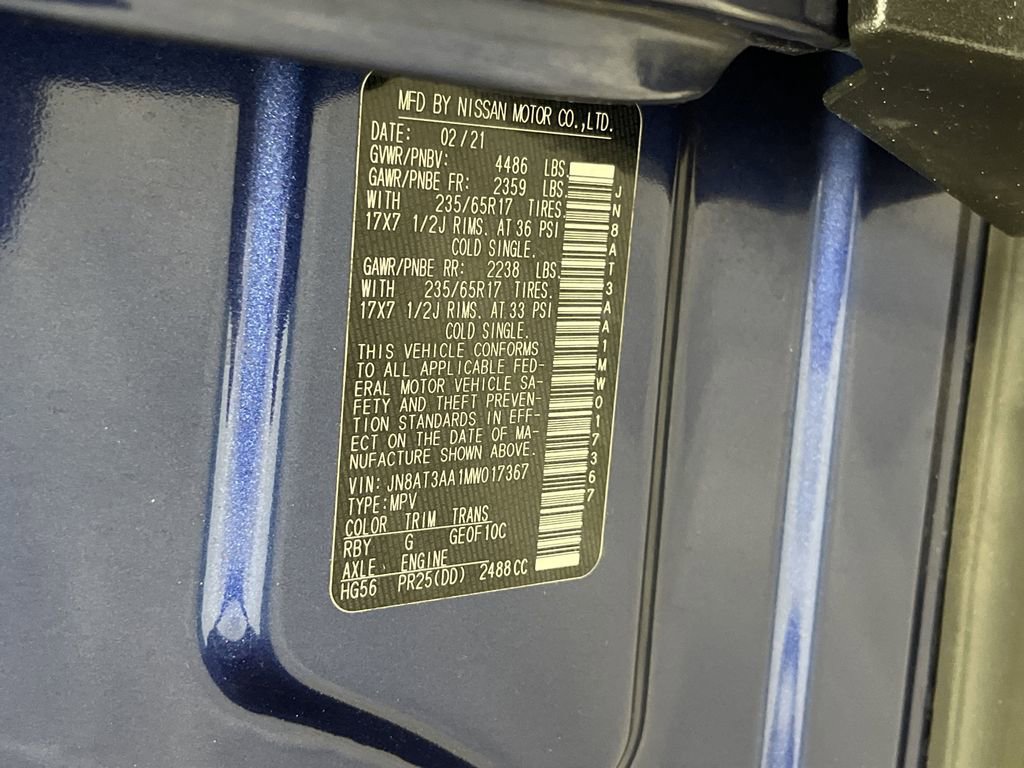 Used 2021 Nissan Rogue S image 35