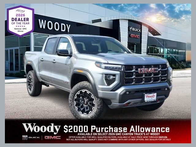 New 2026 GMC Canyon AT4 w/ Technology Plus Package