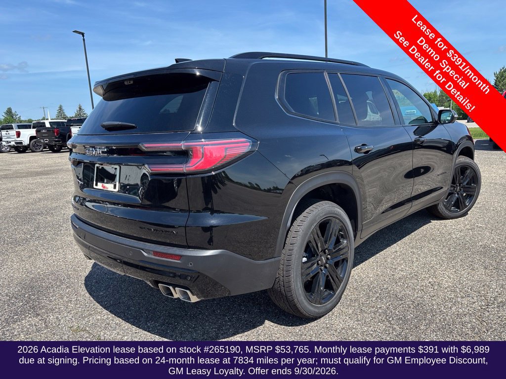 Used 2026 GMC Acadia Elevation w/ Black Edition FWD image 5