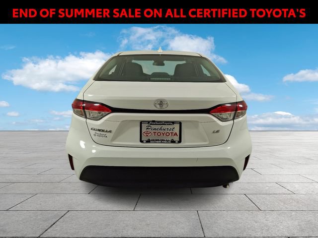 Certified 2025 Toyota Corolla LE FWD image 7