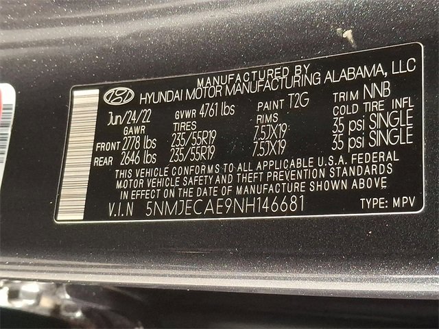 Used 2022 Hyundai Tucson Limited w/ Winter Package image 27