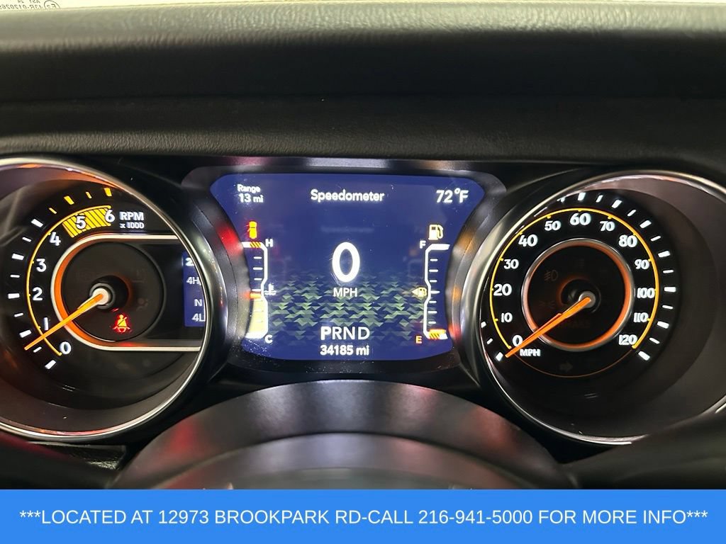 Used 2022 Jeep Wrangler Unlimited Sahara w/ LED Lighting Group AWD/4WD image 14
