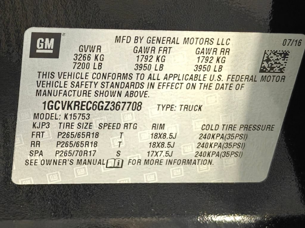 Used 2016 Chevrolet Silverado 1500 LT w/ All Star Edition AWD/4WD image 44