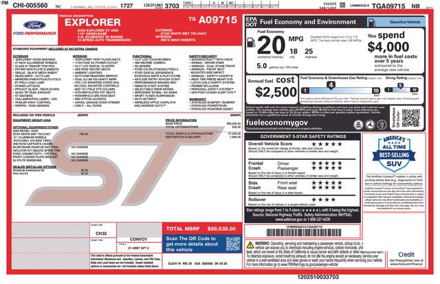 New 2026 Ford Explorer ST image 3
